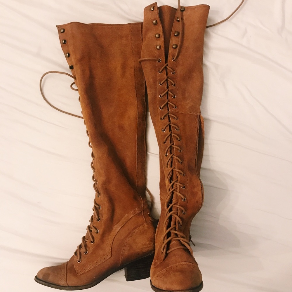 Jeffrey Campbell Joe Lace Up Boots